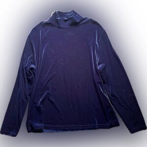 Elegant Navy Blue Turtleneck Sweater